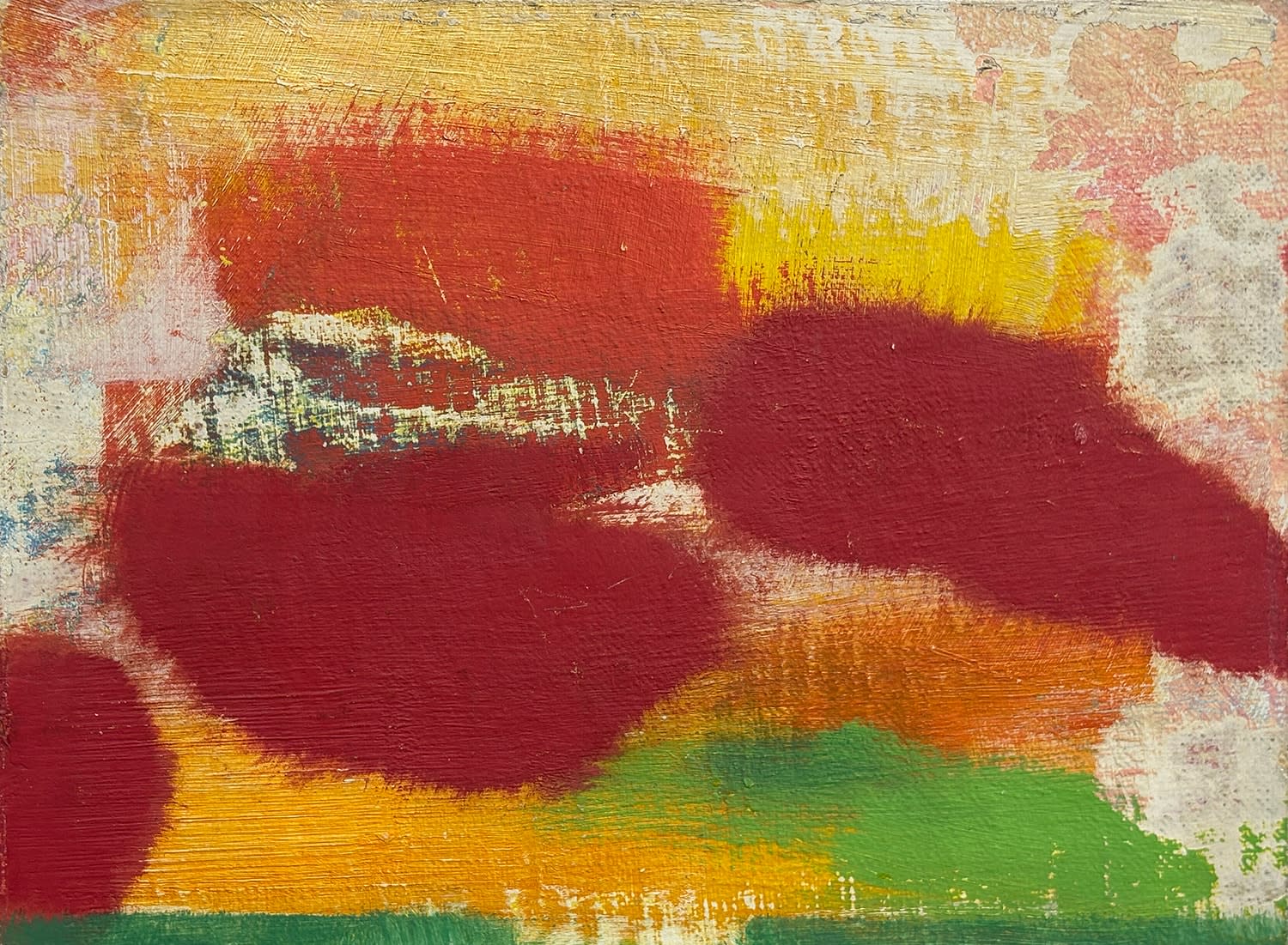 Color Theory: Skyfire #1028 Green, Orange, Yellow, Red