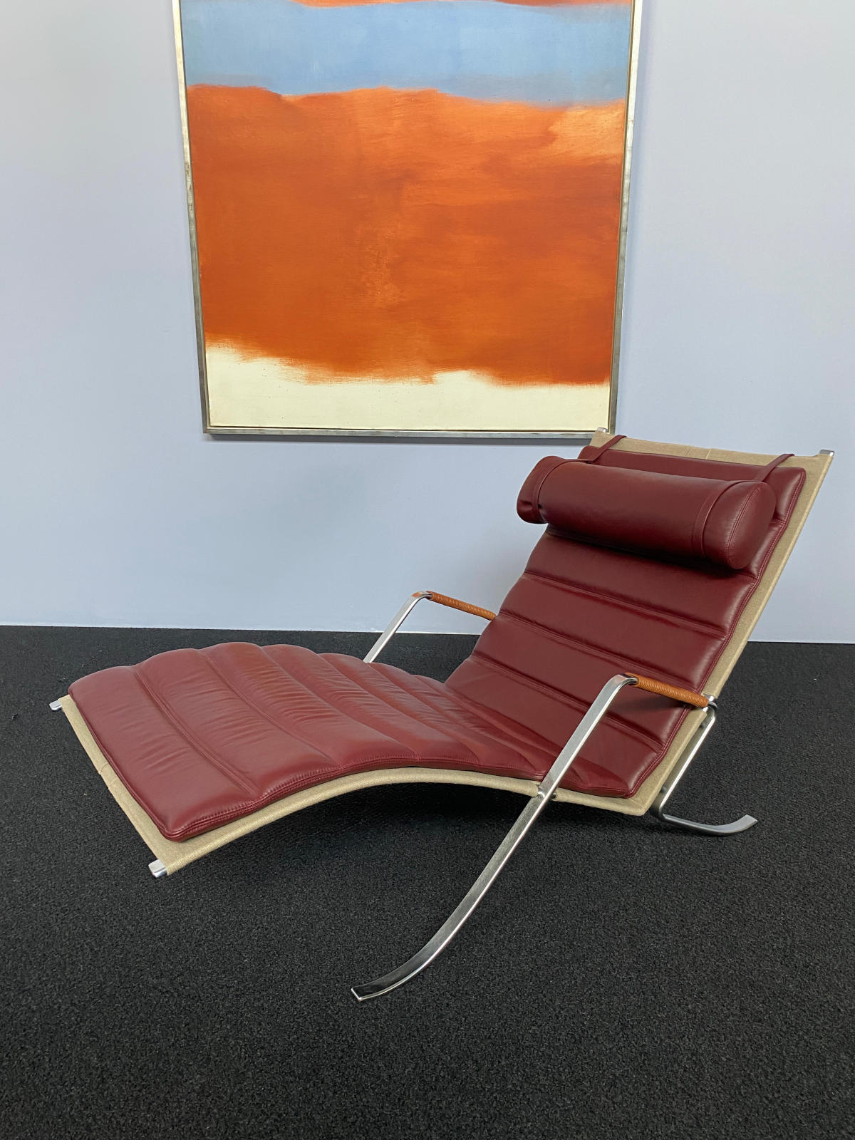 Preben Fabricius, FK 87 Grasshopper Lounge Chair, designed 1965-68, this version after 2006