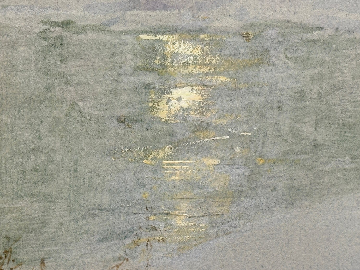 Moonlit Winter Night