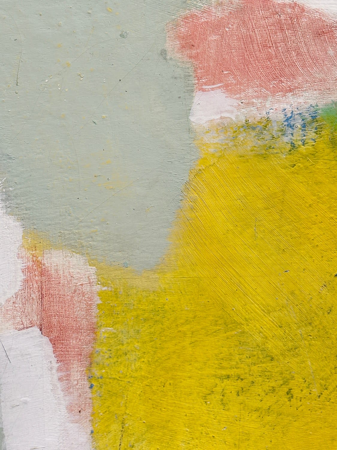 Color Theory #592 White, Green, Yellow, Orange