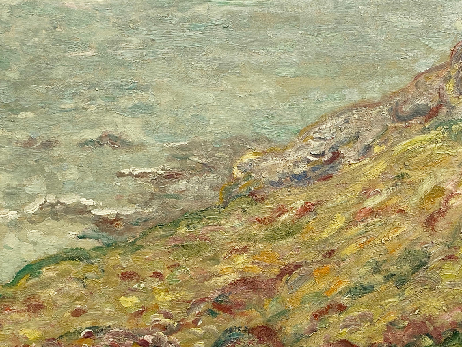 Promeneuse au Bord de la Mer