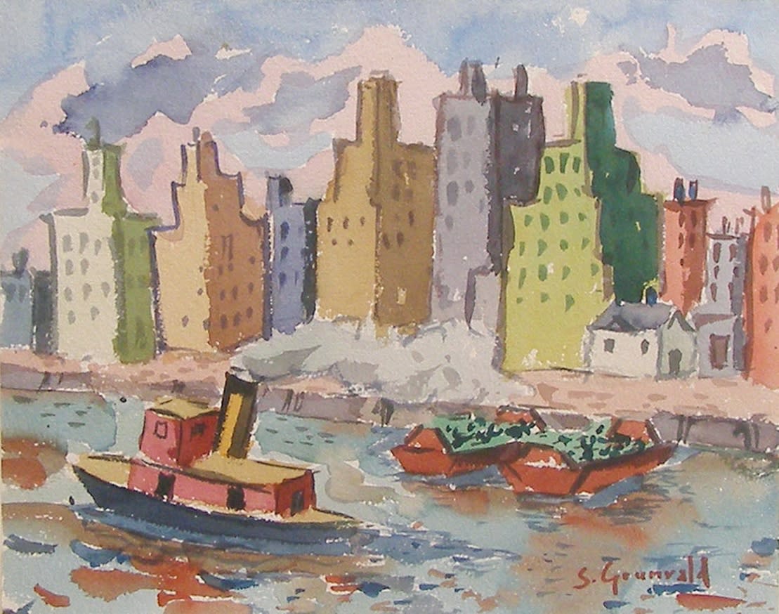 Skyline, East River