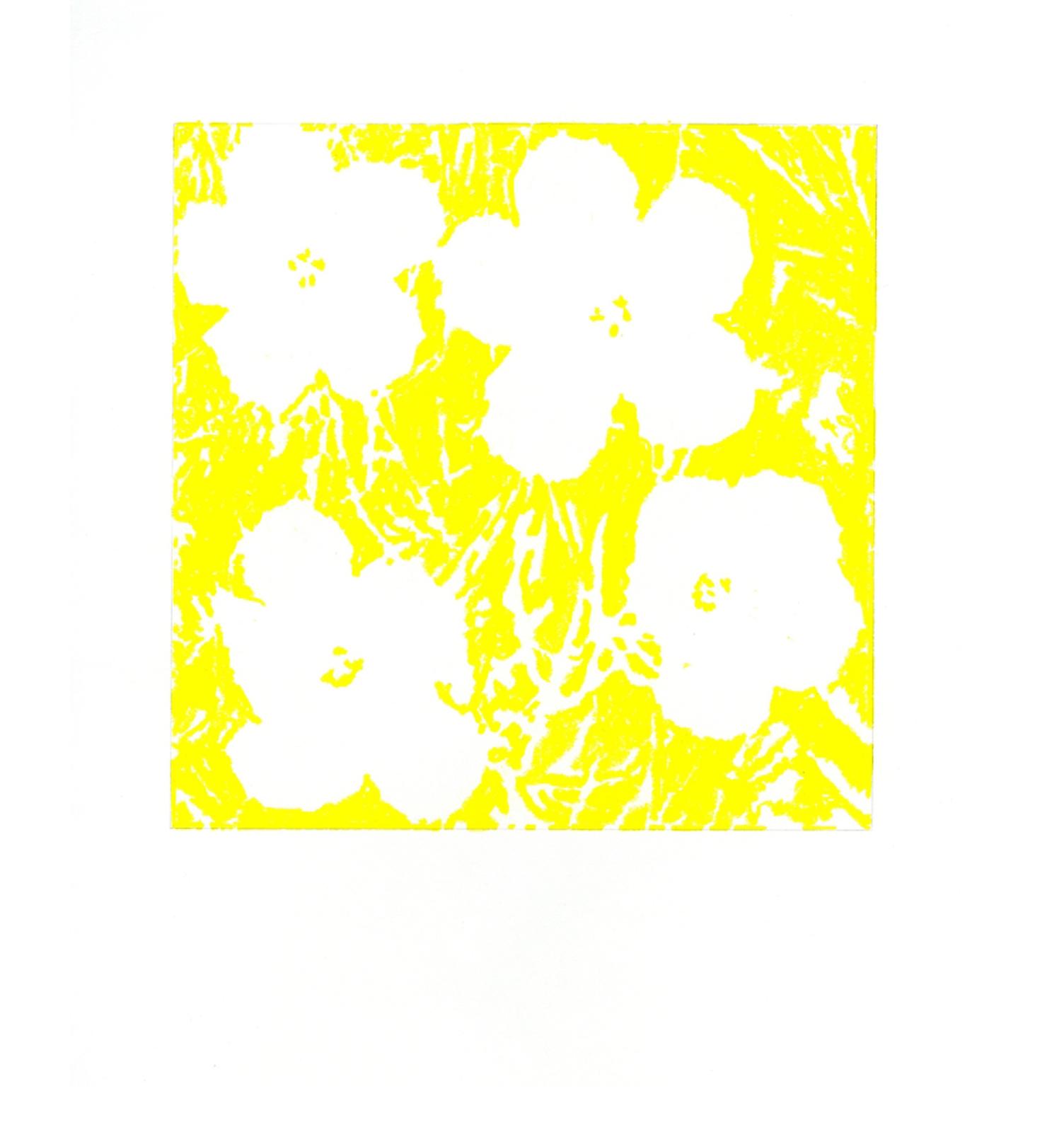 John Zinsser, After Andy Warhol, "Flowers," 1964 (Yellow), 2011