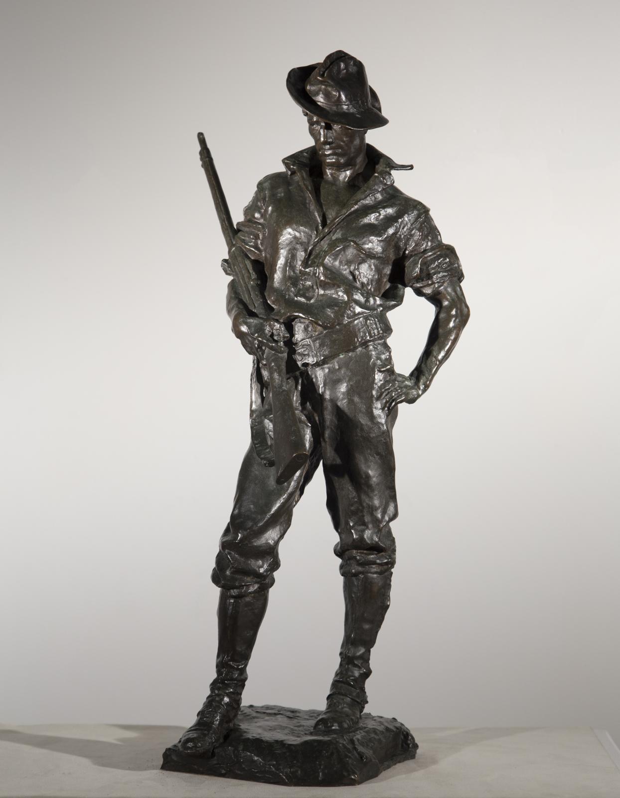 Allen George Newman, The Hiker, Conceived 1904, cast 1910