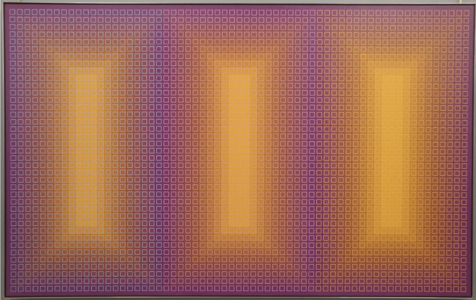 Julian Stanczak, Stratified, 1978