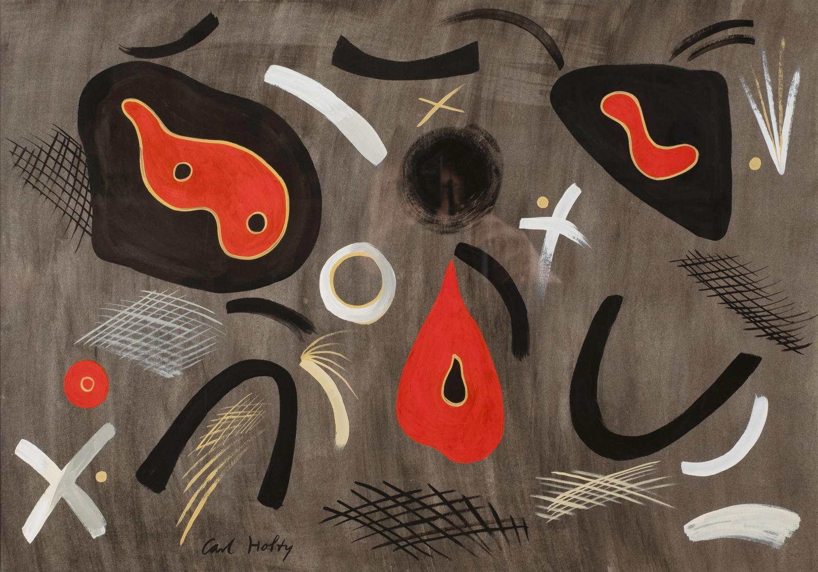 Carl Holty, Biomorphic Abstraction, c. 1936