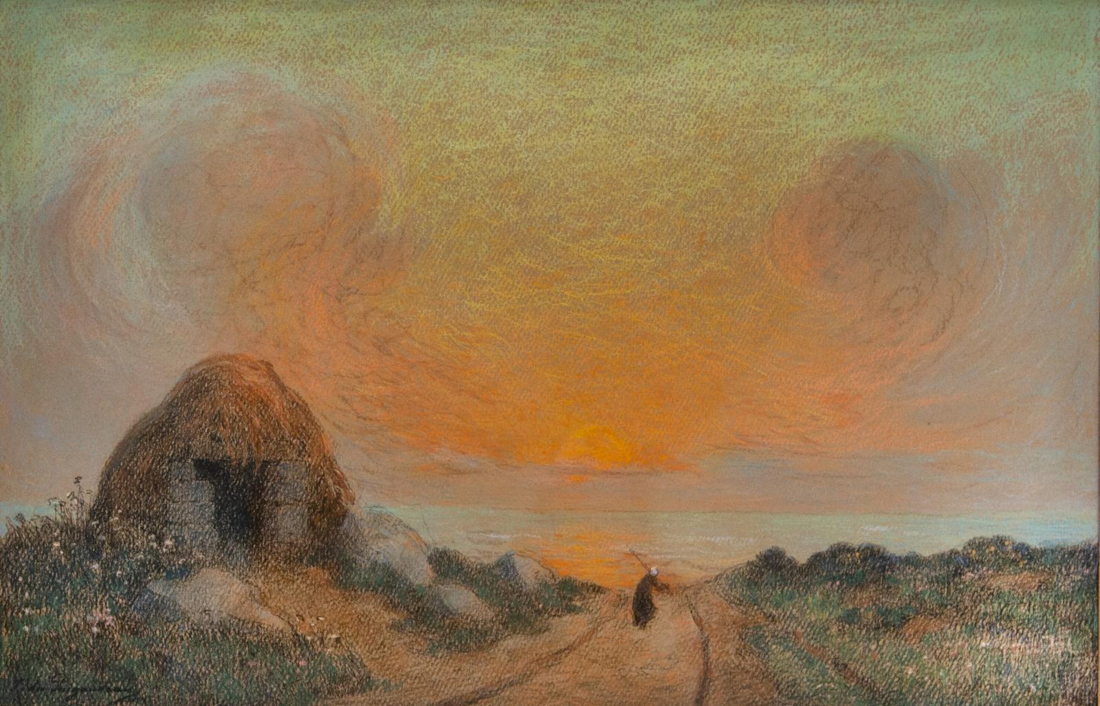 La Maison des Douanirs au Croisic au Soleil Couchant