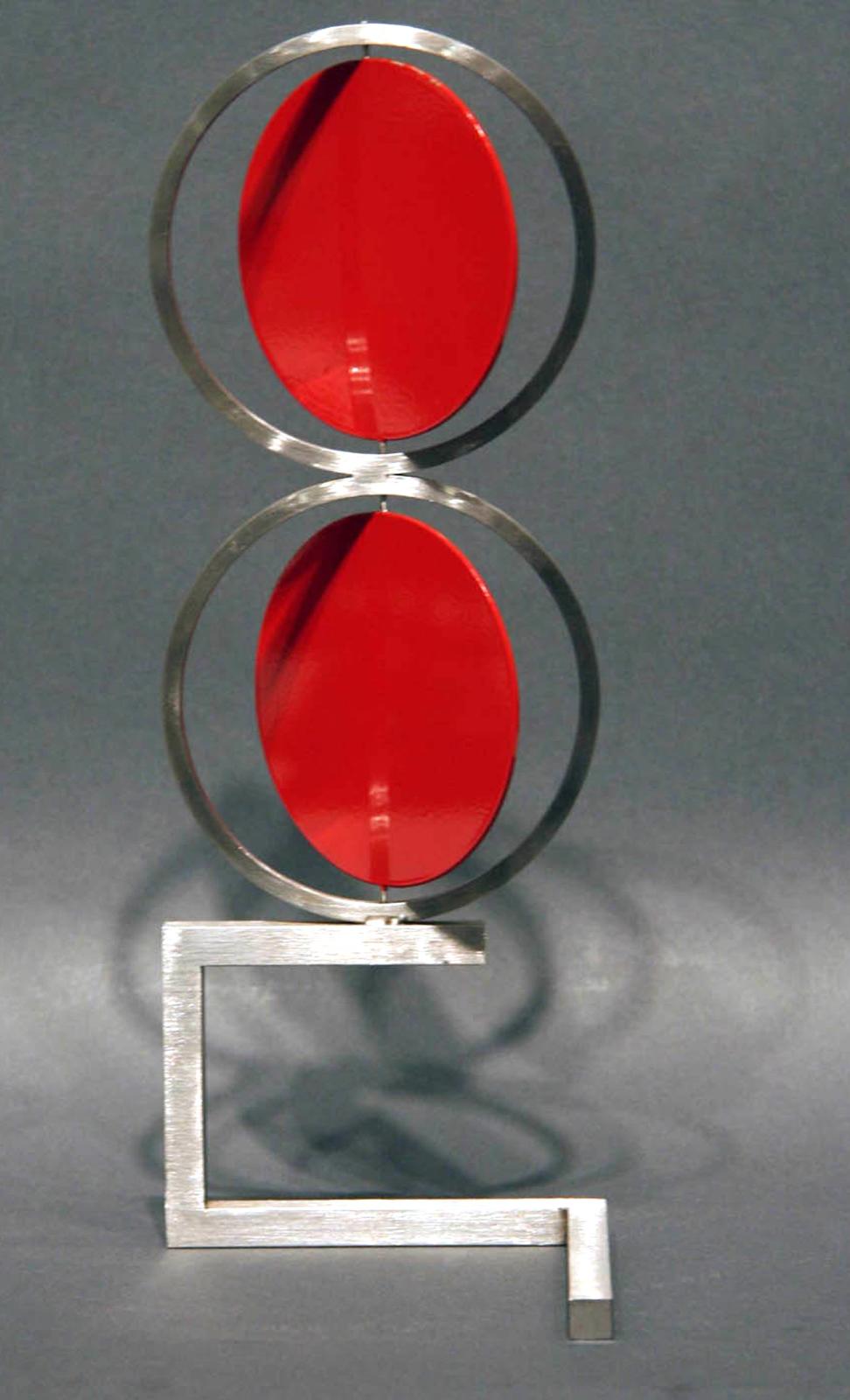 Roger Phillips, Figure Eight on Open Rectangle (maquette), 2006
