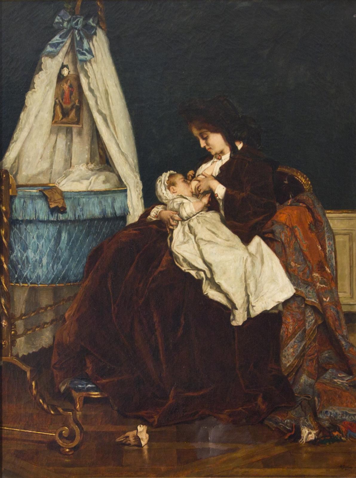 Alfred Emile Leopold Stevens, Tous les Bonheurs, 1880