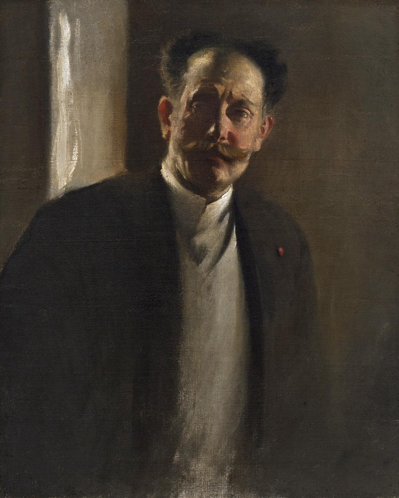 Study of a Man (with Moustache)