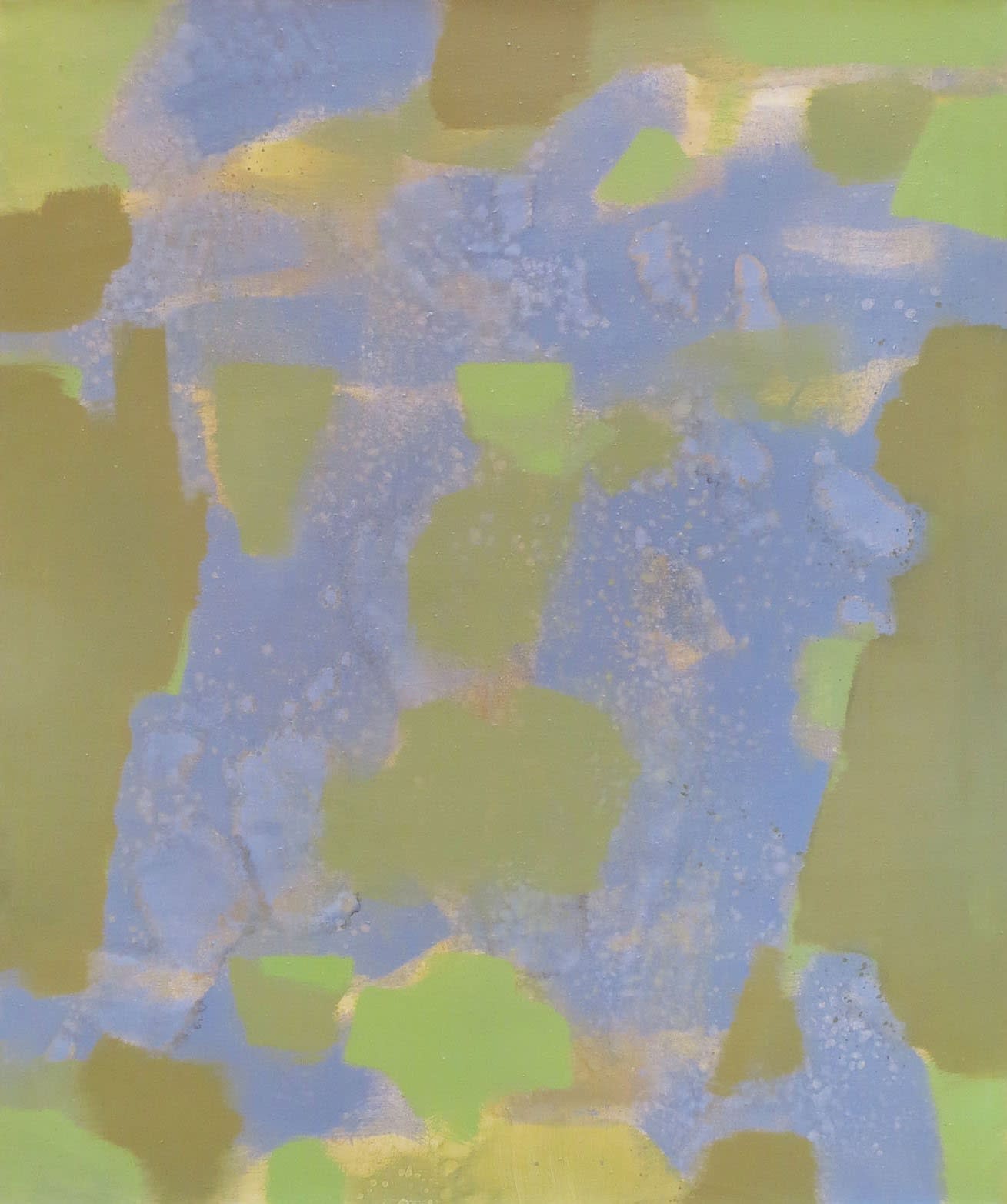 Carl Holty, Gray and Ochre, 1968