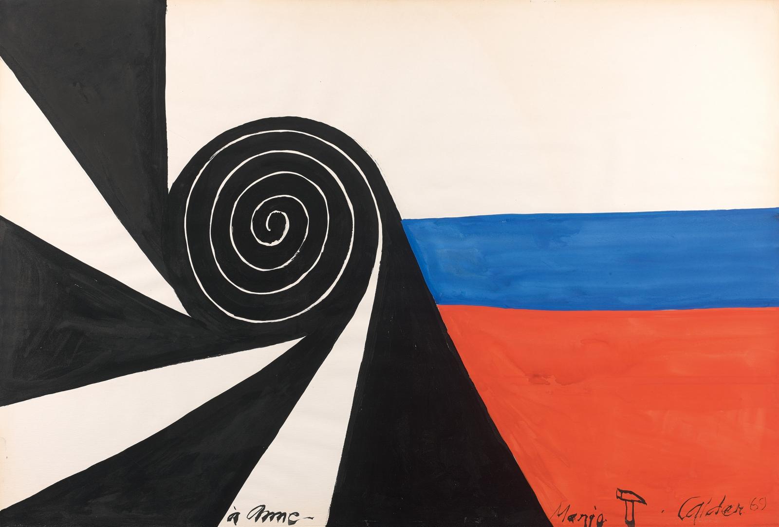 Alexander Calder, Composition, 1969