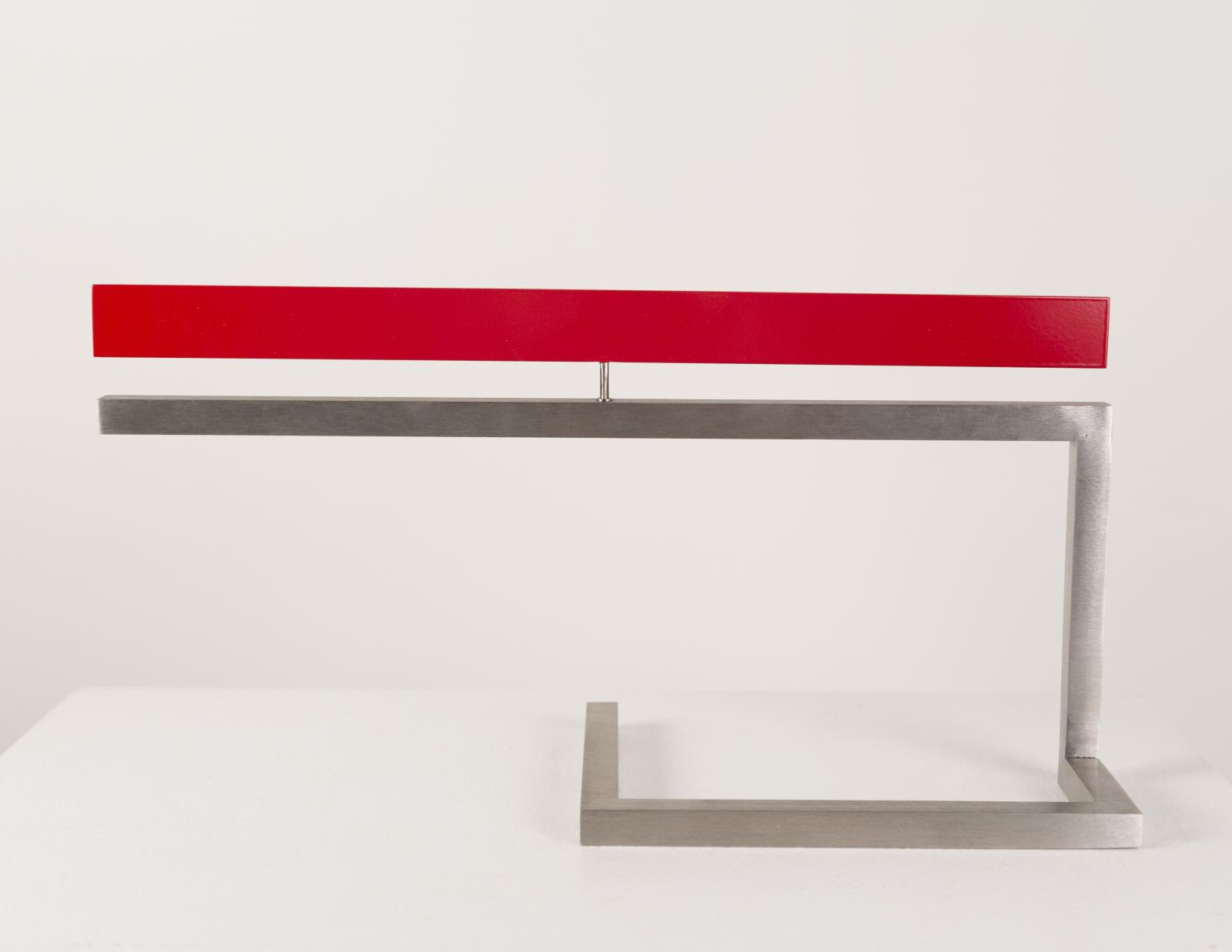 Roger Phillips, Single Red Rectangle, 2017
