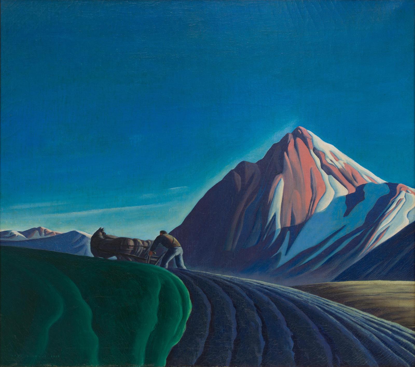 Dale Nichols, Autumn Furrows, 1938