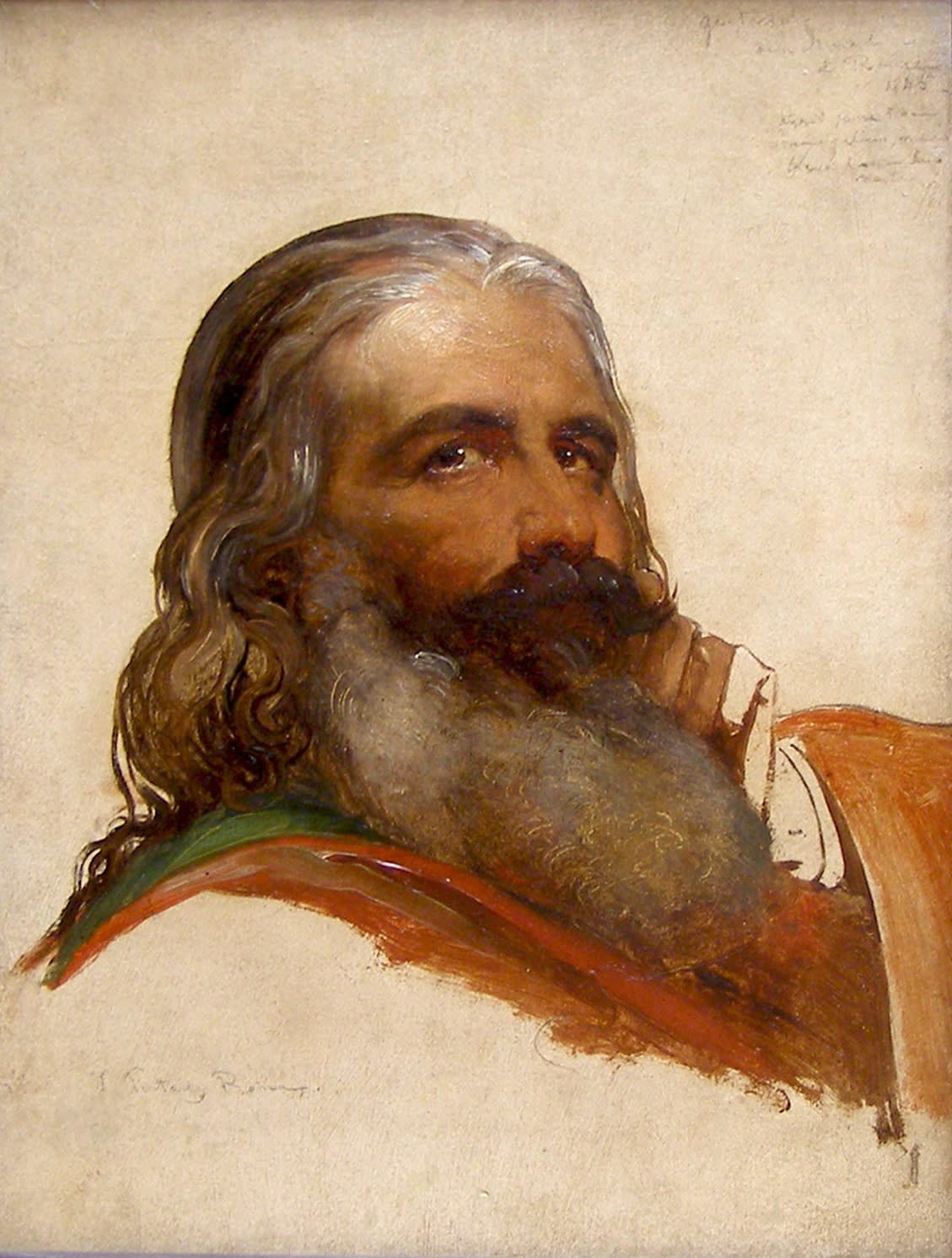 Study of the Head of a Bearded Man