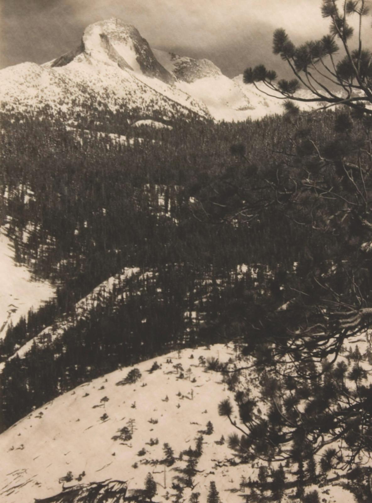 Ansel Adams, Mt. Galen Clark, Circa 1920s, printed 1927
