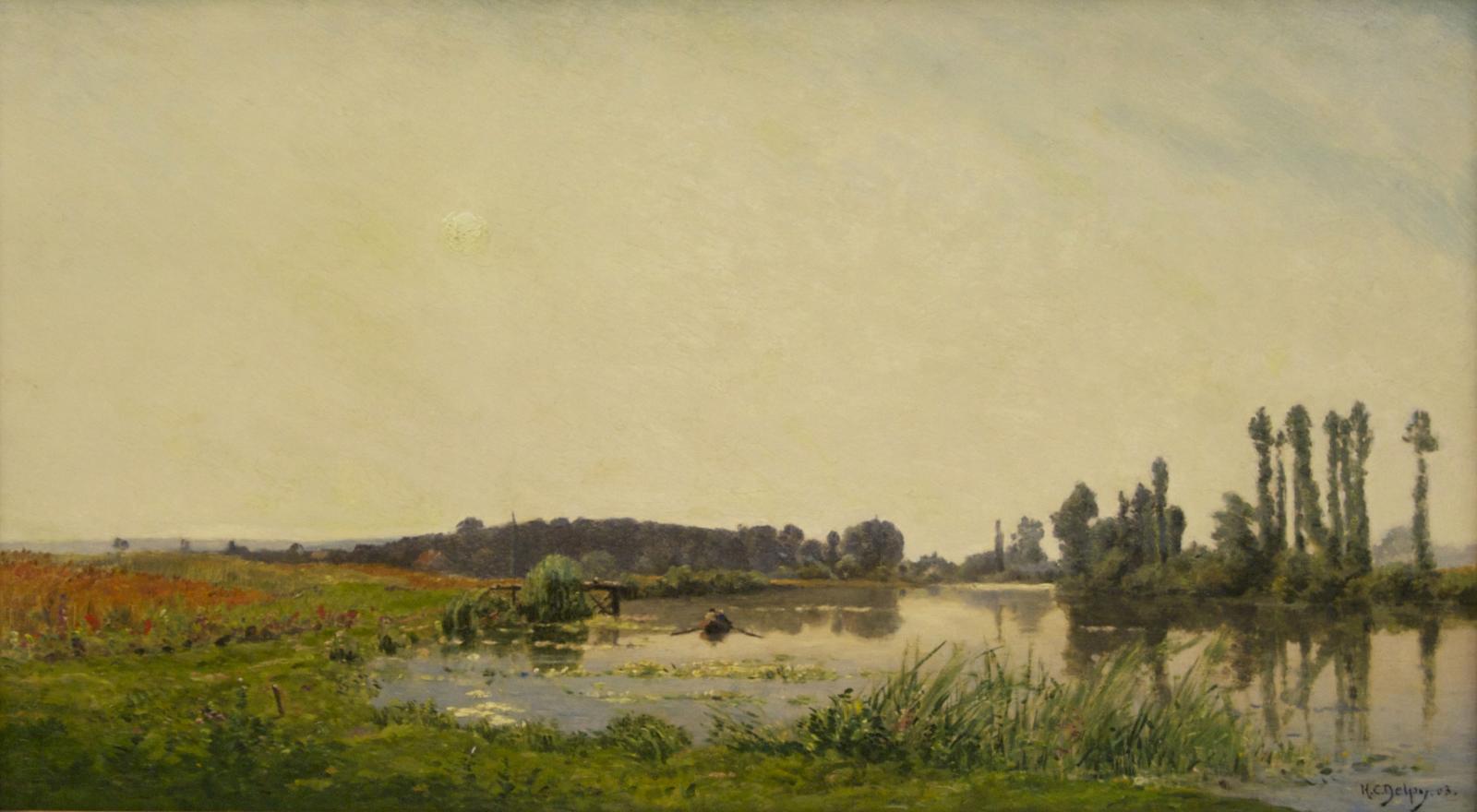 FluBlandschaft in der Île de France