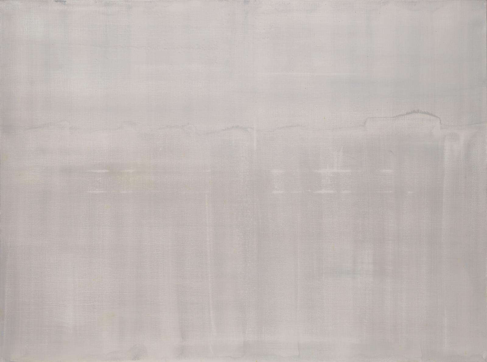 an abstract painting in warm grey tones