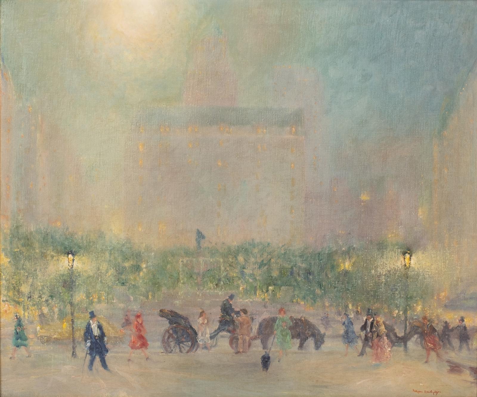Summer Evening,The Plaza, New York City