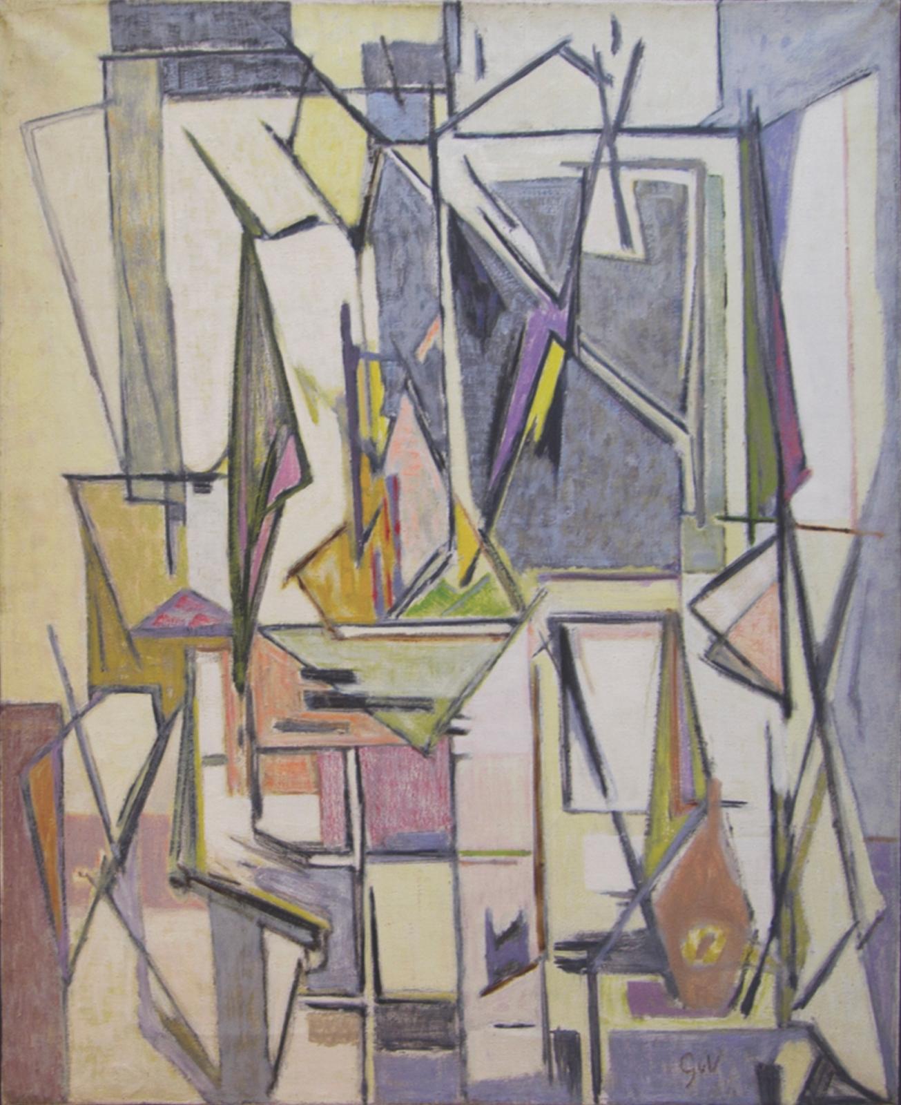 Geer van Velde, Composition Abstraite, 1947-48