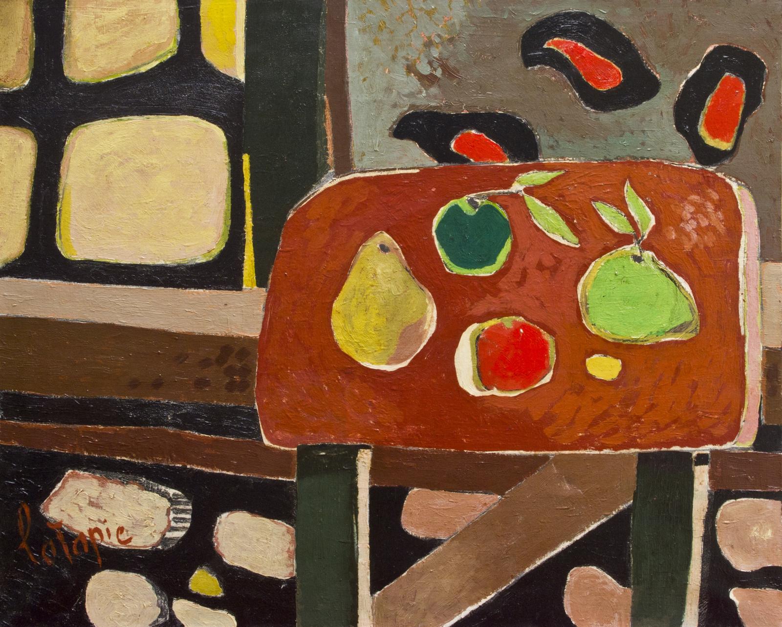 Louis Latapie Nature Morte Aux Fruits 1949 Taylor Graham