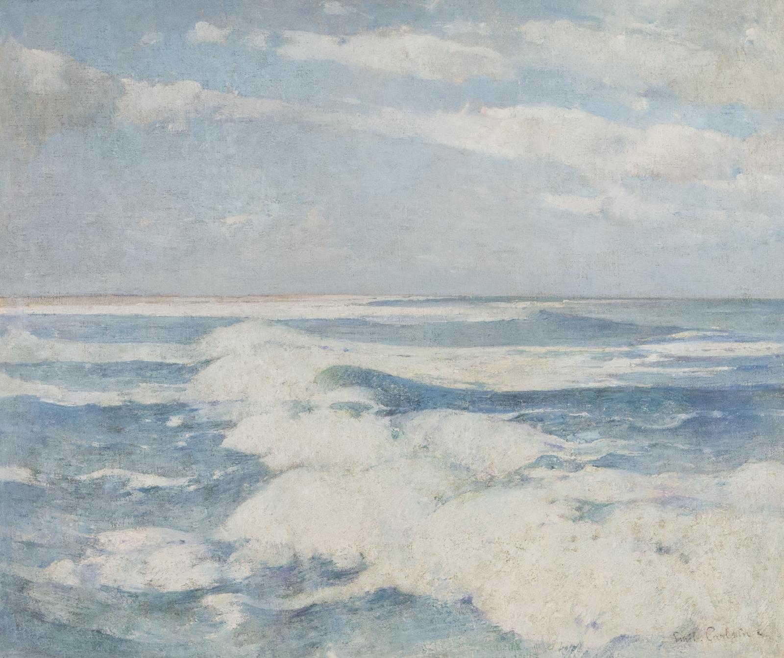 Soren Emil Carlsen, Side Running Sea, Circa 1909