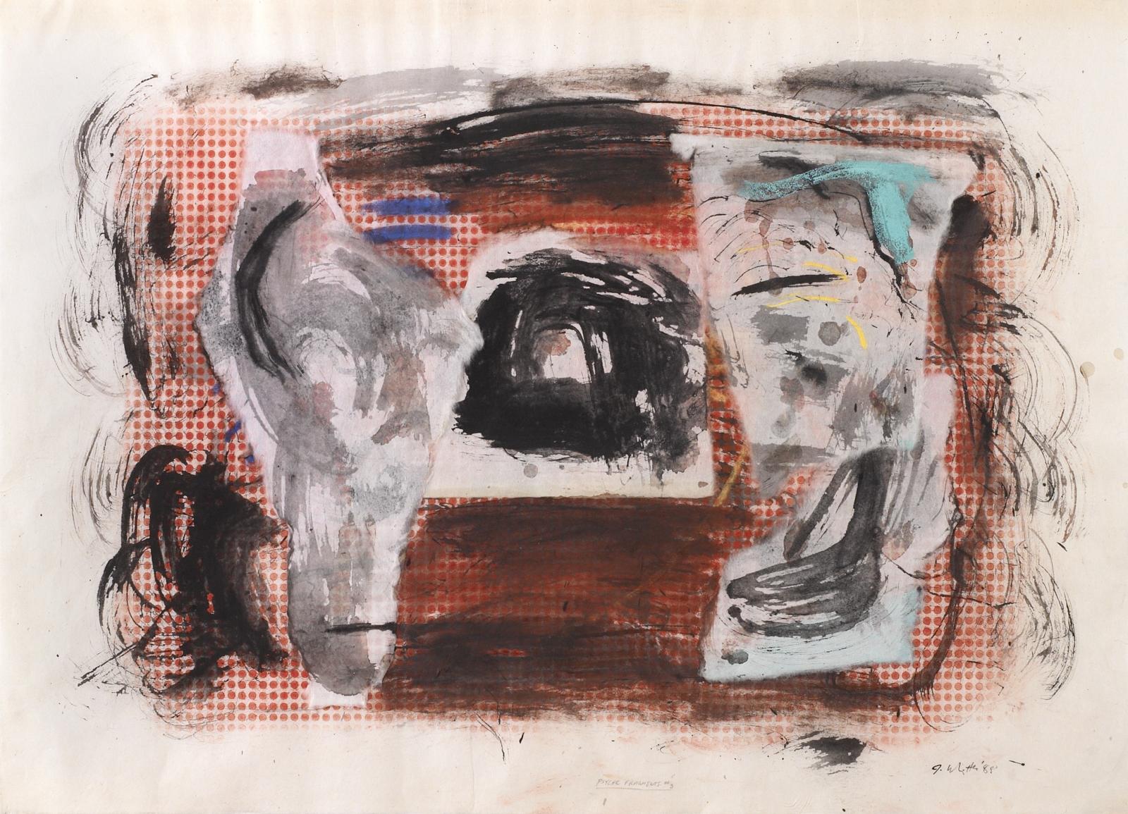 Jack Whitten Psychic Fragments 3 1988 Taylor Graham
