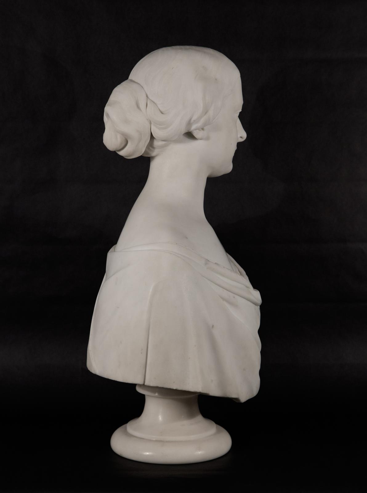 Bust of Elizabeth Street Plumb