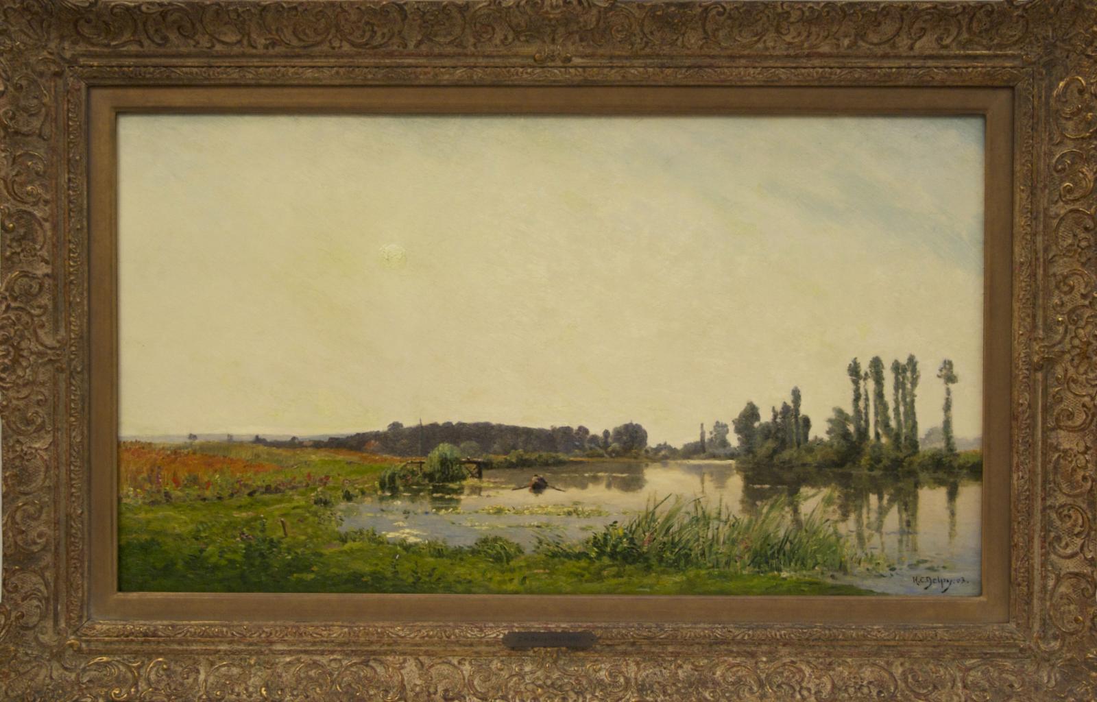 FluBlandschaft in der Île de France