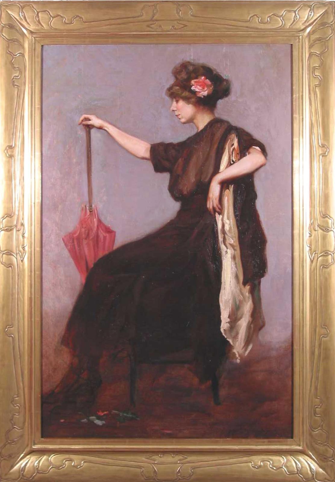 Woman with a Rose in Her Hair
