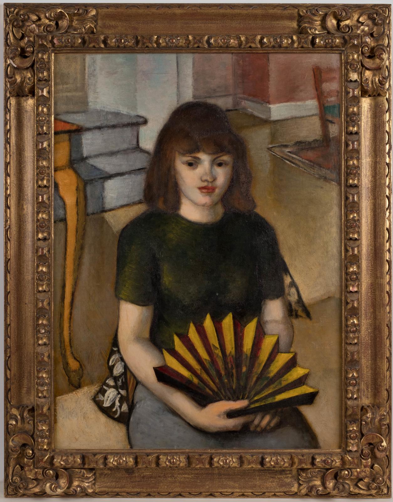 Woman with a Fan