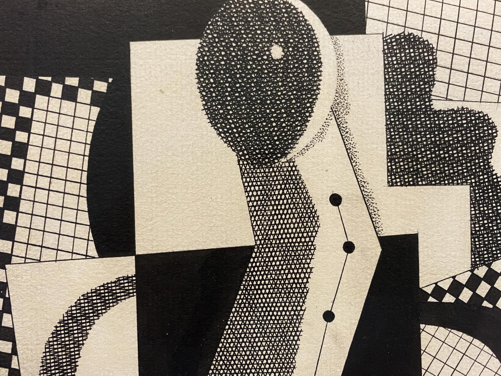 Cubist Figure