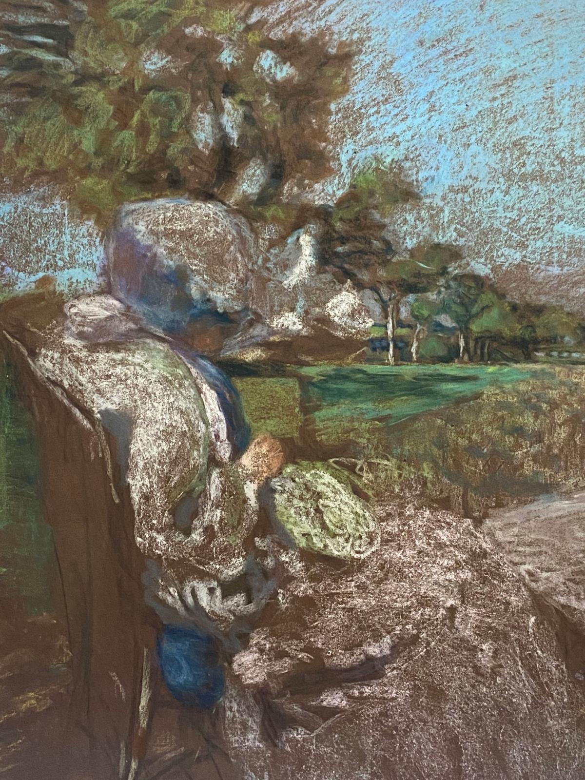 Madame Hessel à la Campagne à Amfréville