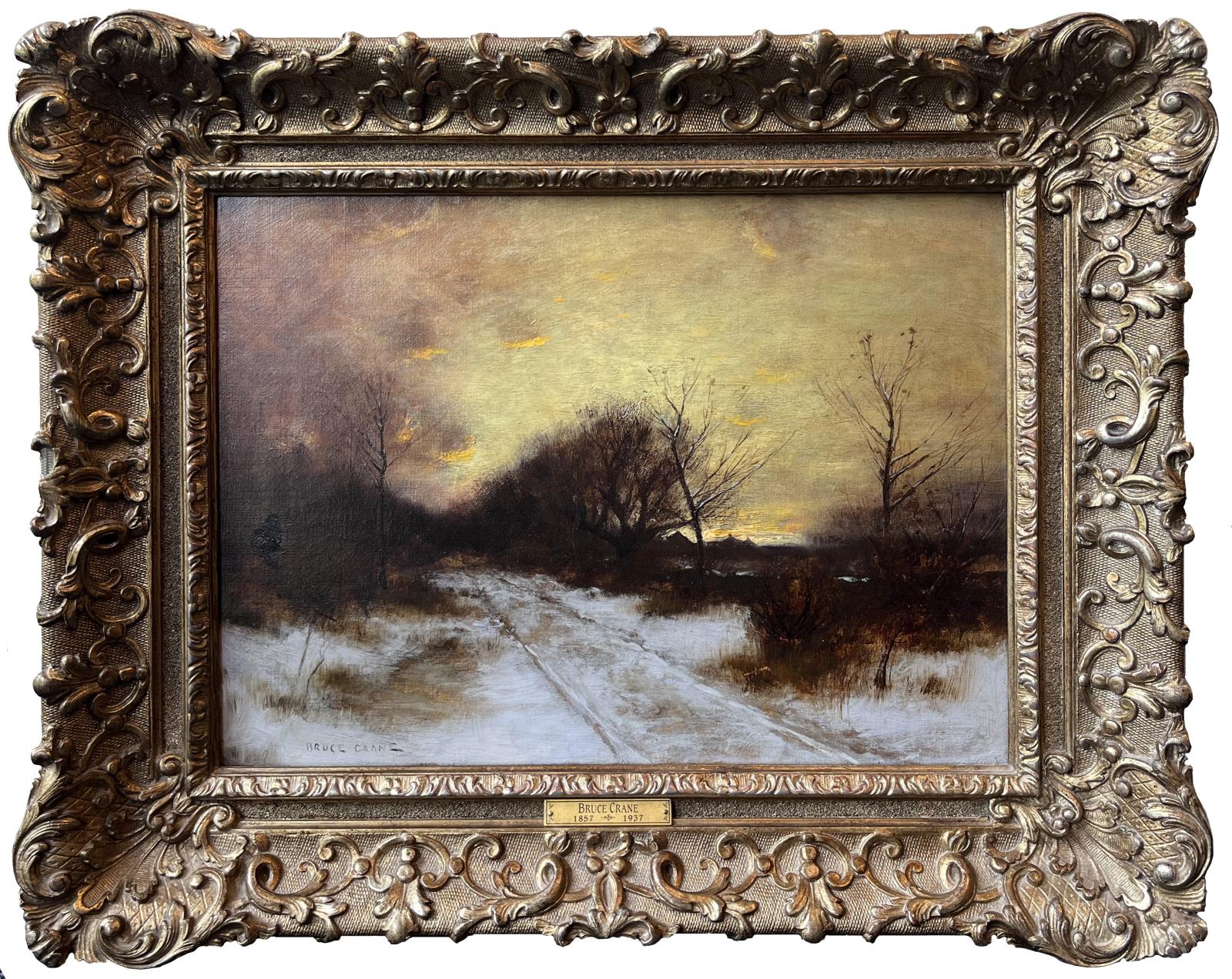 Snowy Landscape at dusk