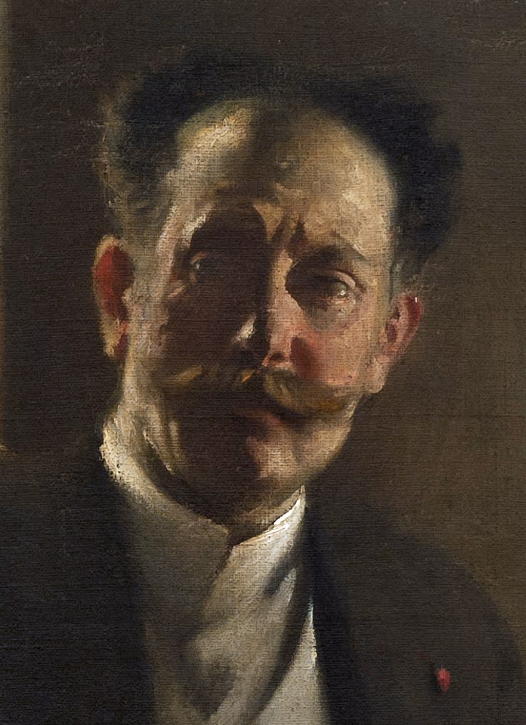 Study of a Man (with Moustache)