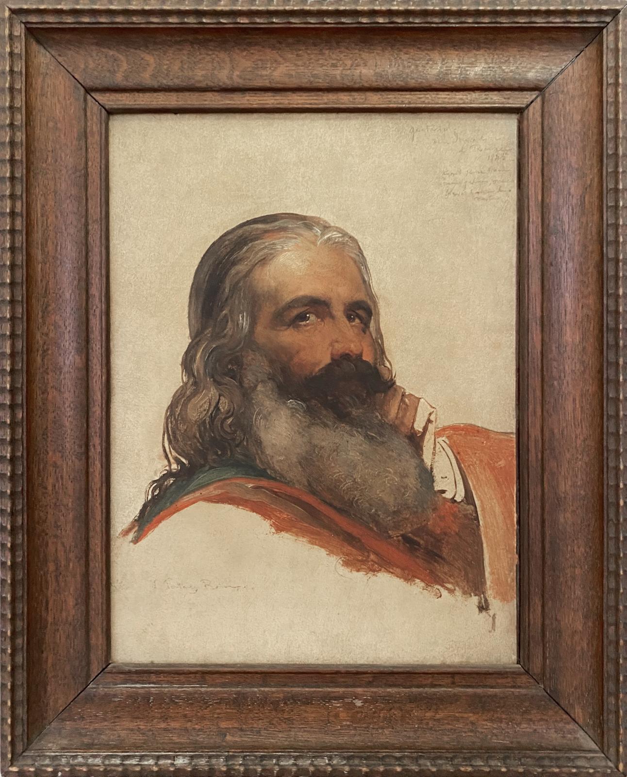 Study of the Head of a Bearded Man