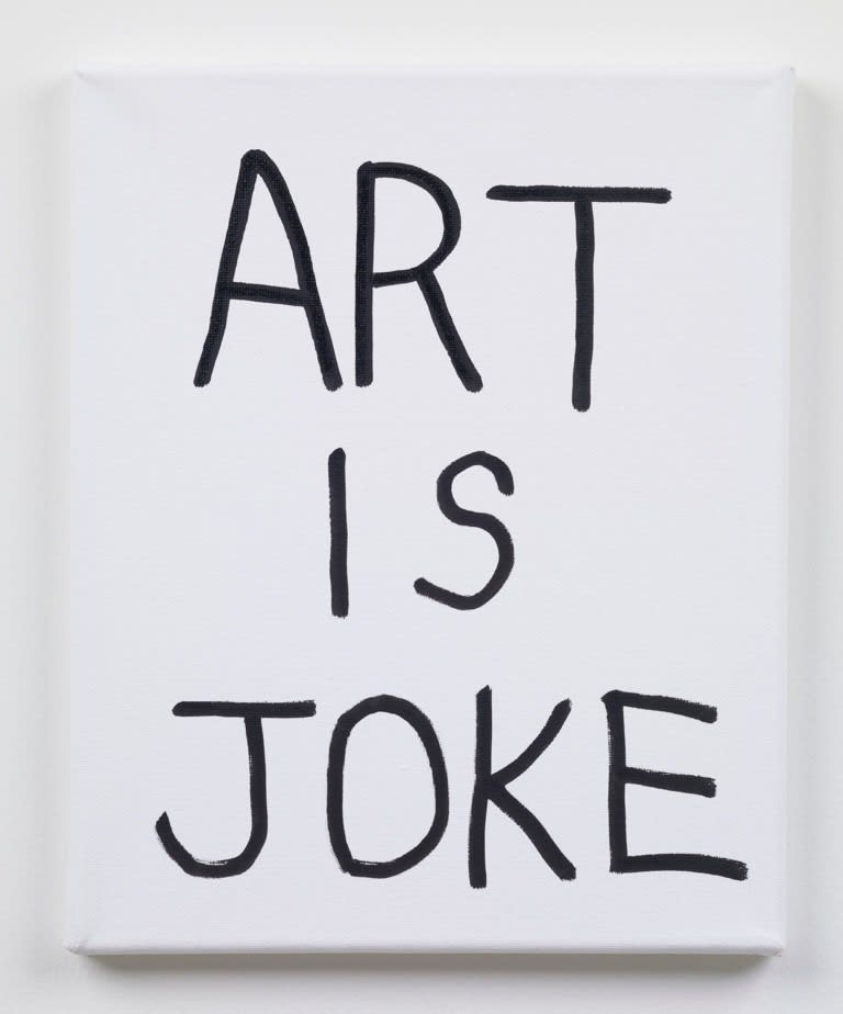 Ken Kagami, ART IS JOKE, 2017