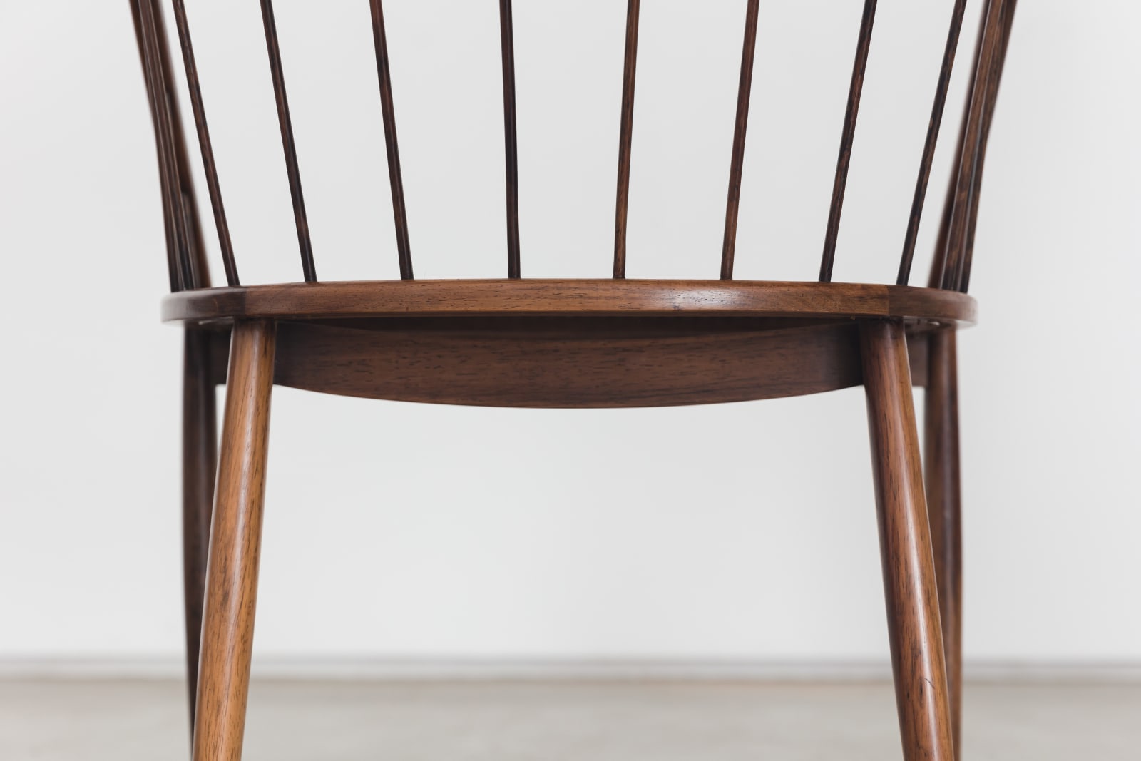 Joaquim Tenreiro, Curved Chair With Stick Back, 1960