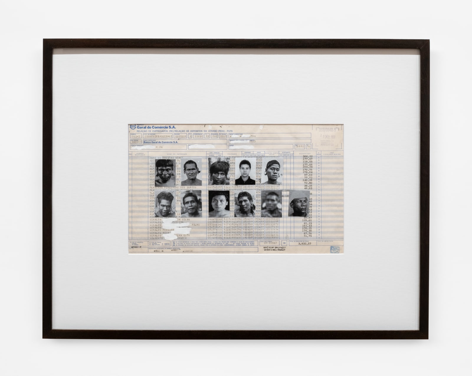 Paulo Nazareth, WHO IS MY BROTHER?, 2006 - 2022