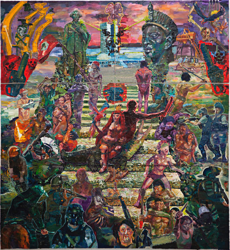 Thiago Martins de Melo, A Rébis Mestiça coroa a escadaria dos mártires indigentes, 2013