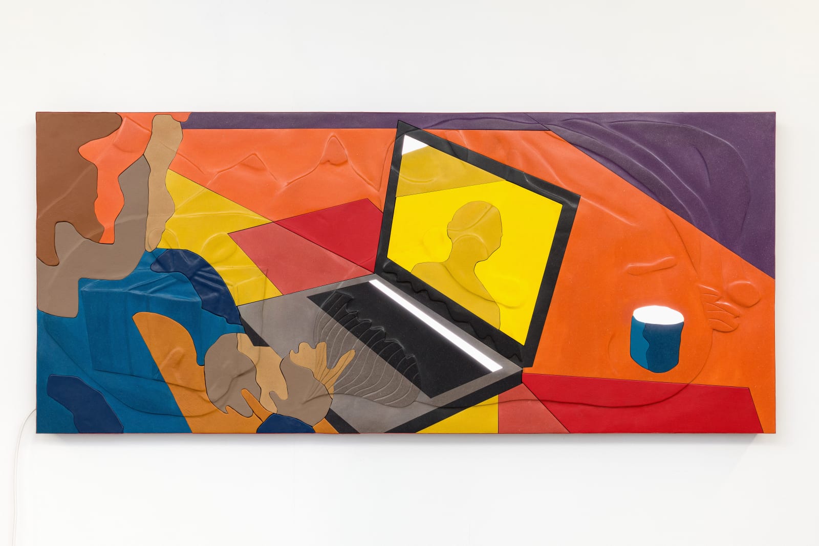 Neïl Beloufa, Talking about Christmas shipment problems, 2021