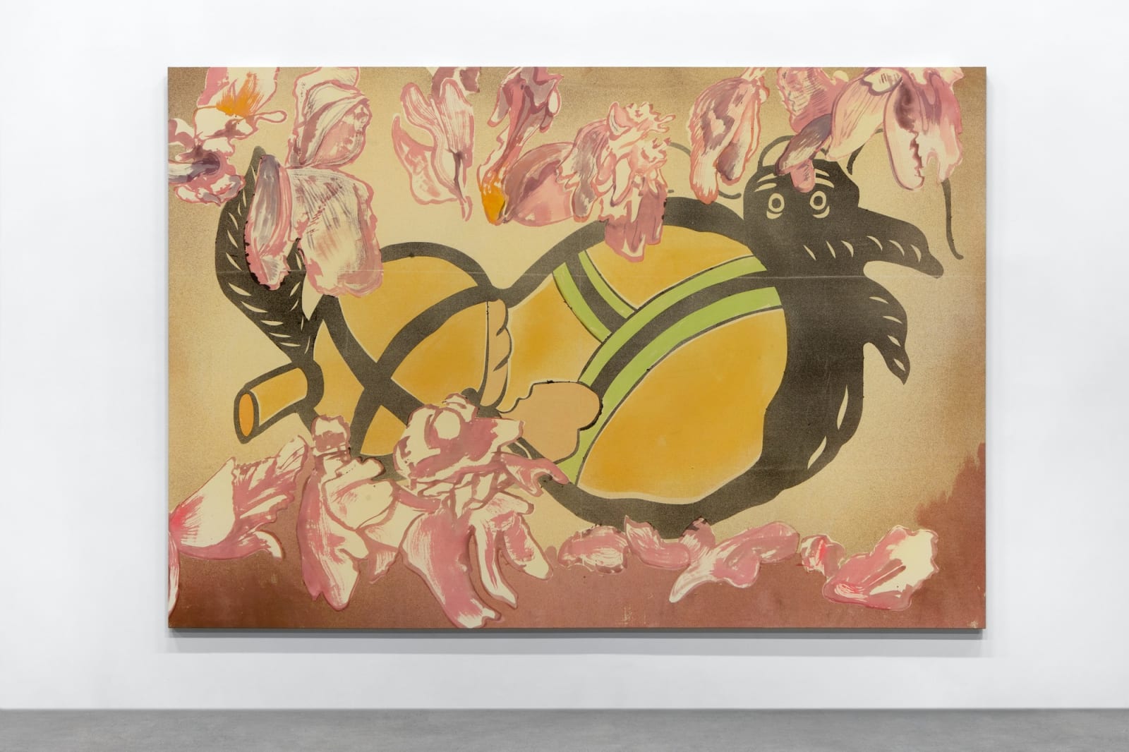 Matthew Lutz-Kinoy, The catfish immobilized by the gourd look good, sliding, surrounded by peonies, navigating this world, 2022