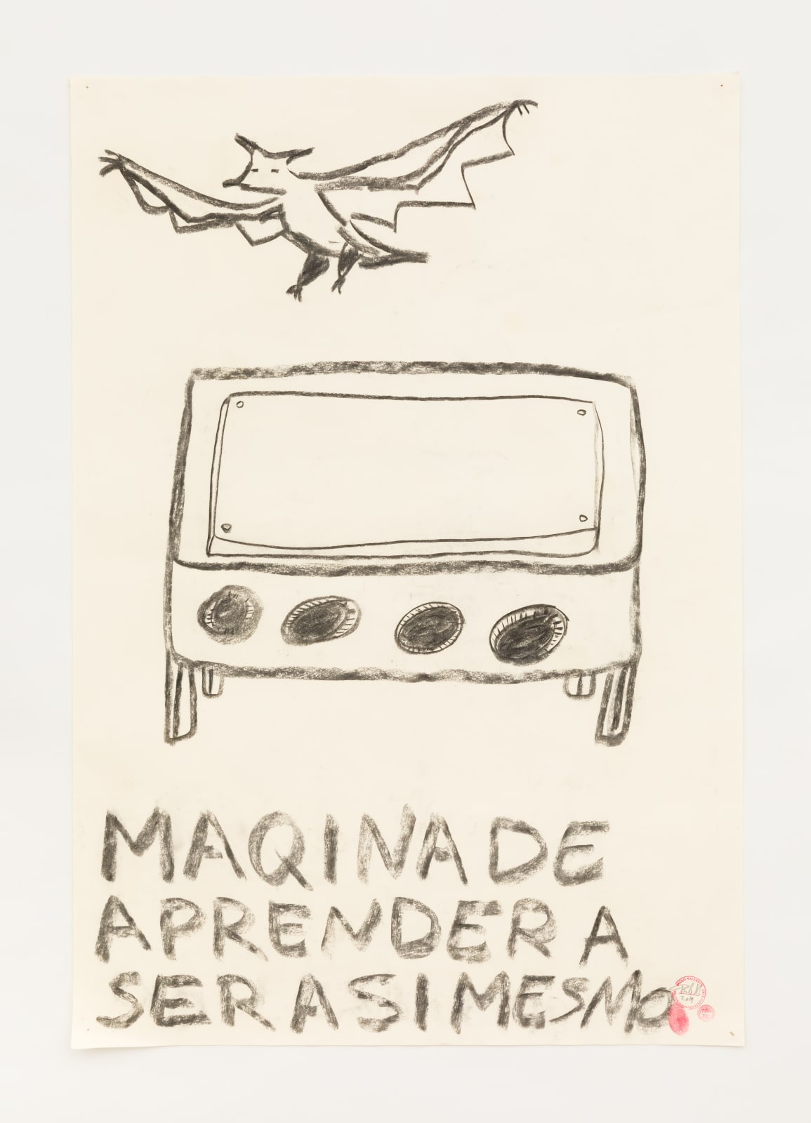 Paulo Nazareth, MAQINA DE APRENDER A SER A SI MESMO, 2019