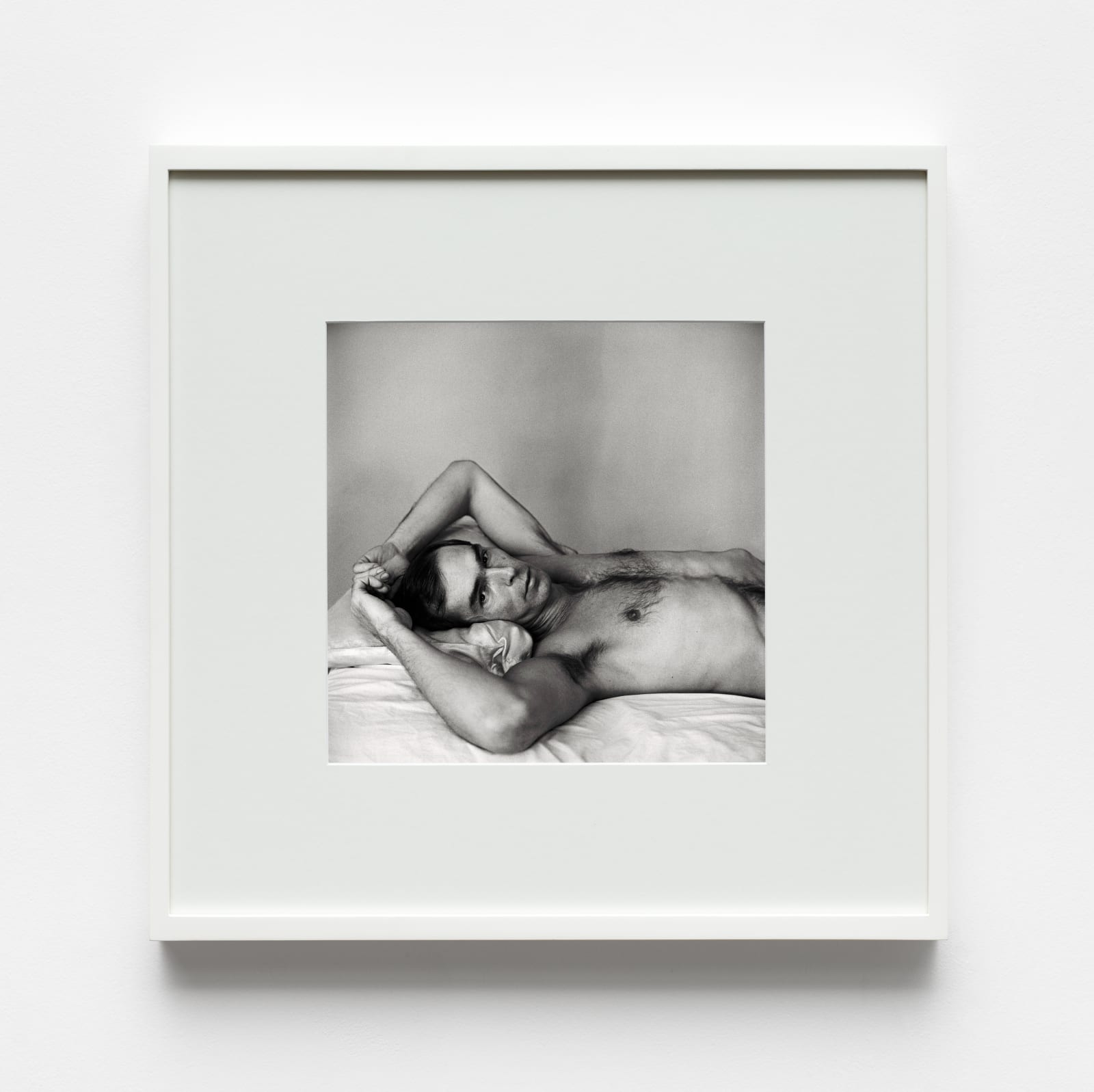 Peter Hujar, Self-Portrait Lying Down, 1975