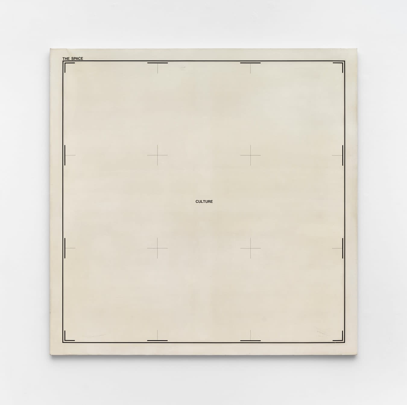 Antonio Dias, The space: culture, 1970