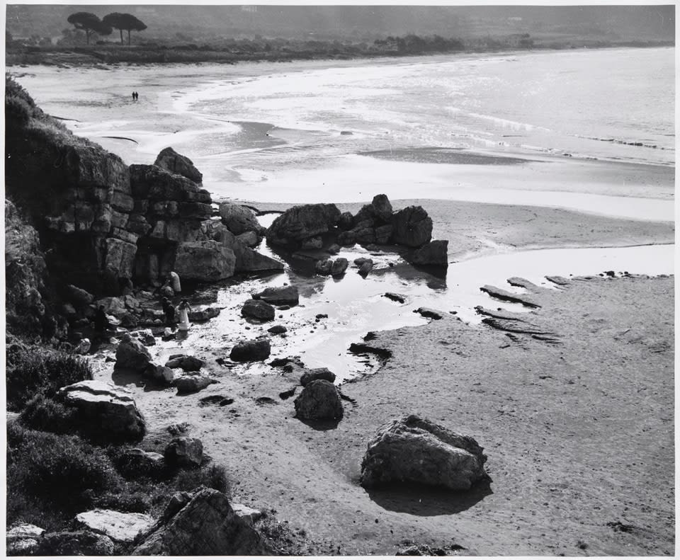 Peter Hujar, Sperlonga, Beach, circa 1963