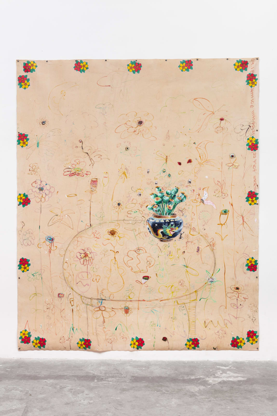 Paulo Nimer Pjota, Cenas de casa (vaso com dragão), 2020