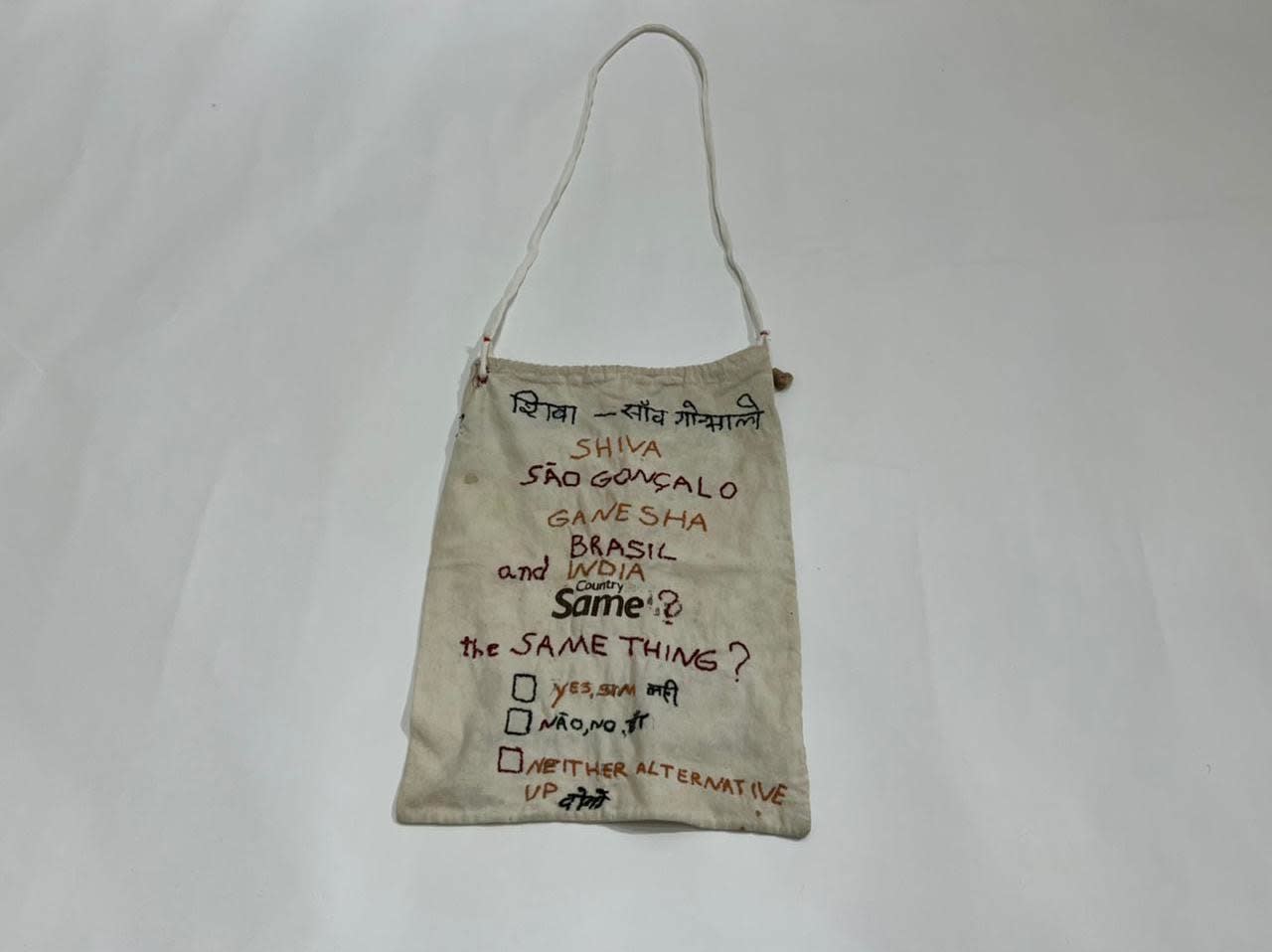 Paulo Nazareth, Untitled, [Who is my brother - Shiva, São Gonçalo, Ganesha], 2006