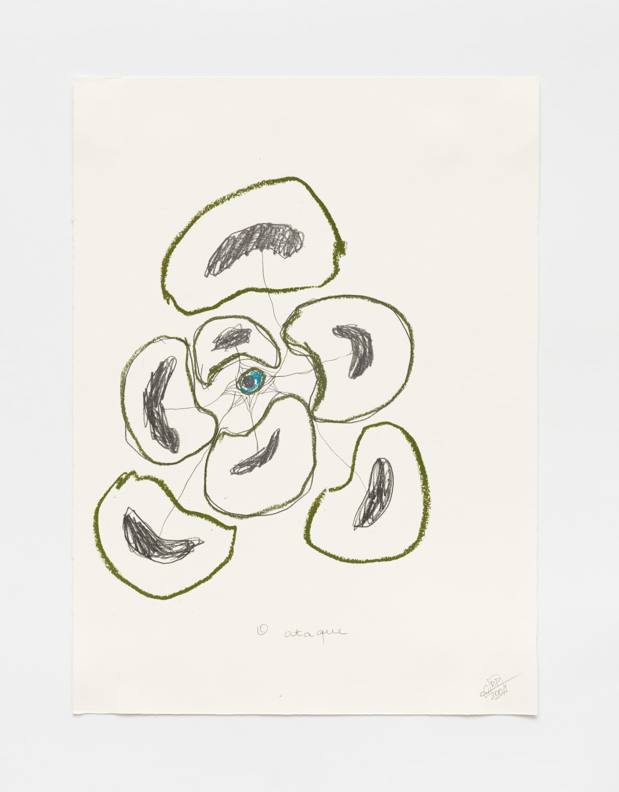 Rosana Paulino, O ataque, 2001