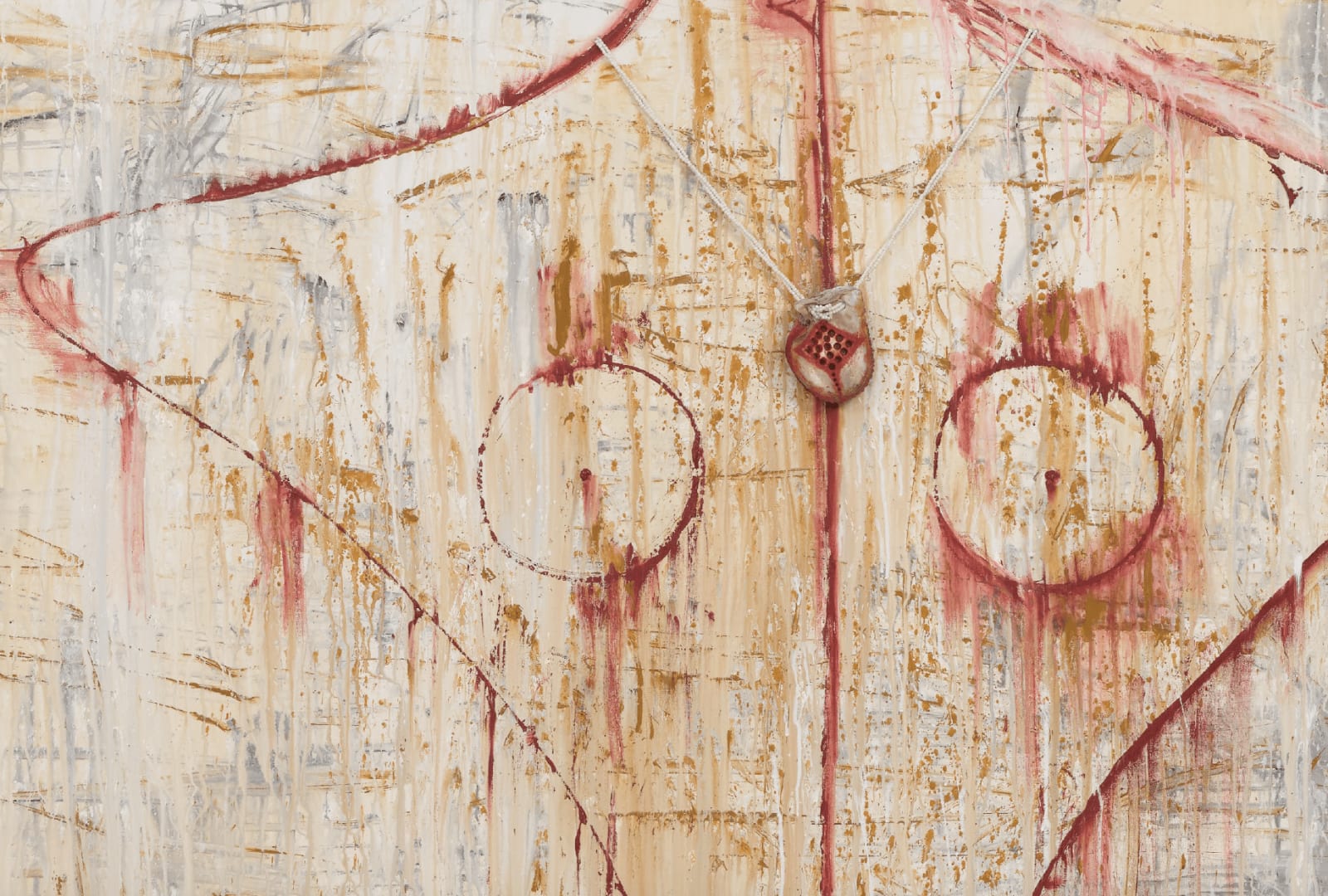 José Bedia, Dos Ídolos, 2022